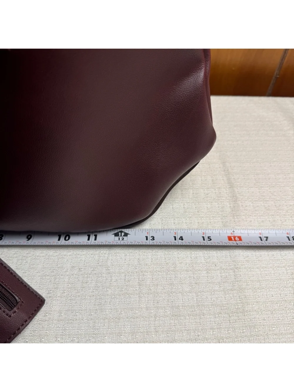 Jones New York Signature Burgundy Tote Bag With Matching Wristlet Large Shoulder